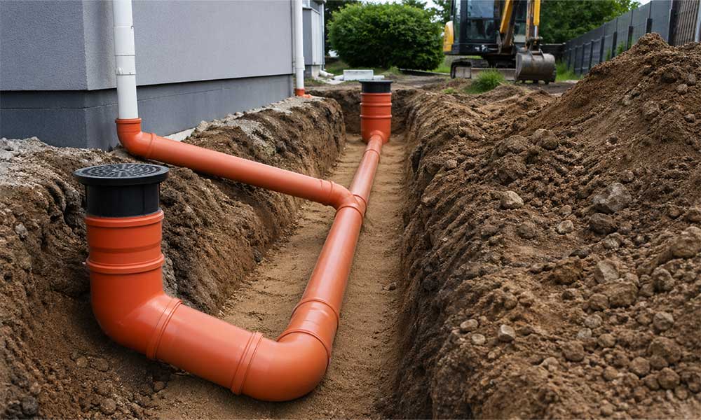 bina dışı atık su hattı yapımı hizmeti