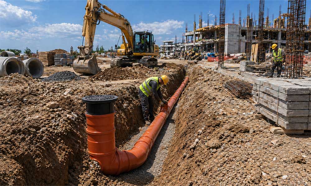 istanbul bina dışı atık su hattı yapımı hizmeti