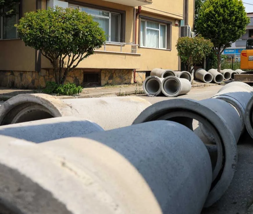 İstanbul kanalizasyon hattı döşeme saha uygulaması 5