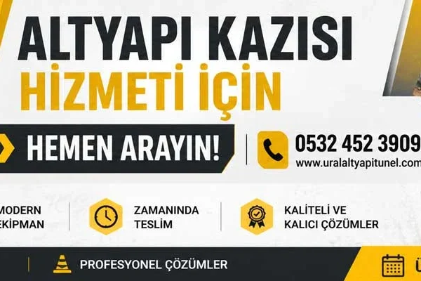 Tünel kazısı İstanbul saha uygulaması 2